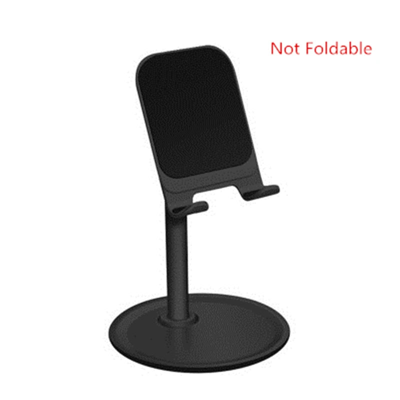 2021 Metal Desktop Tablet Holder Table Cell Foldable Extend Support Desk Mobile Phone Holder Stand for Iphone Ipad Adjustable