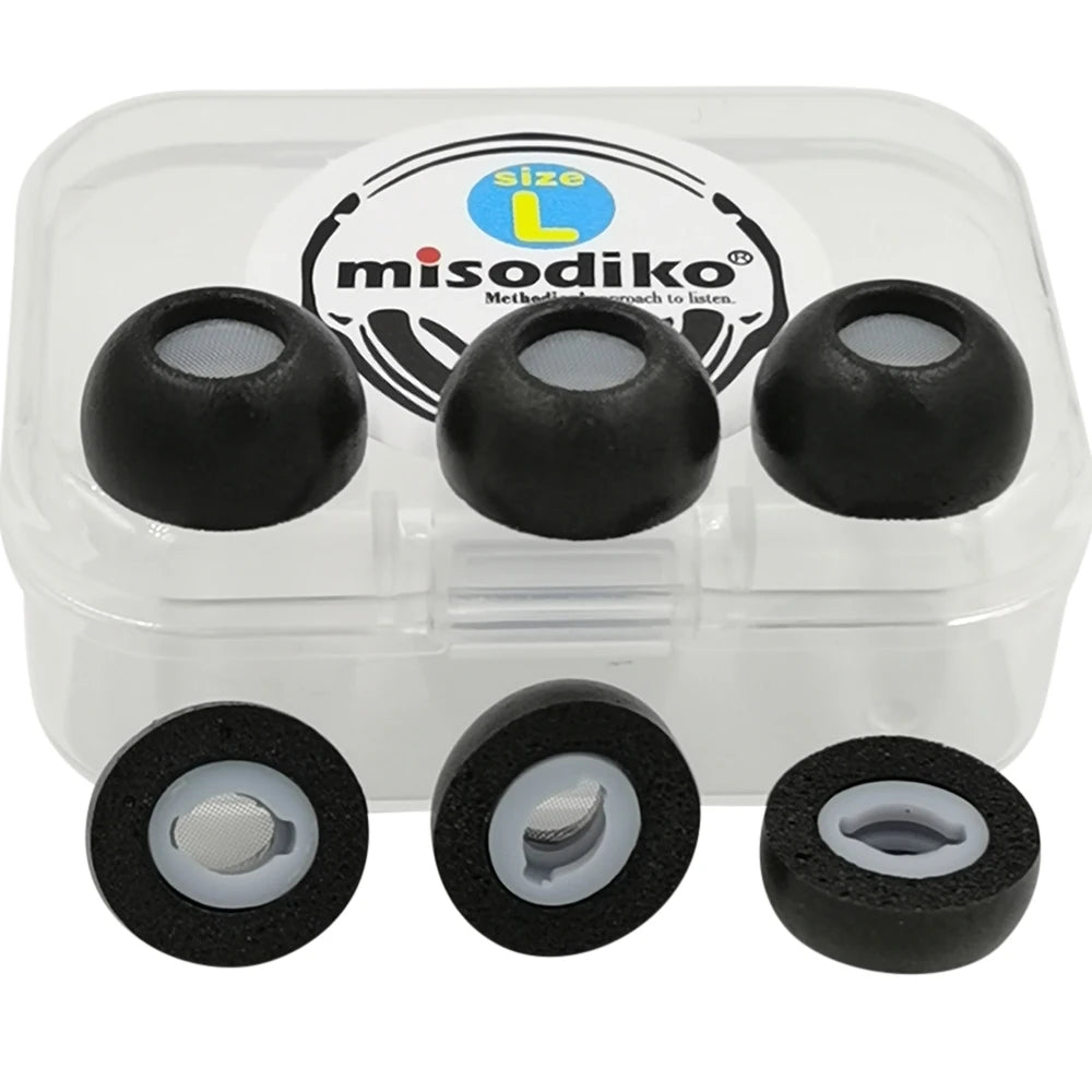Upgraded Oval Memory Foam Eartips Replacement for Samsung Galaxy Buds Pro True Wireless Earbuds Ear Tips (3Pairs)