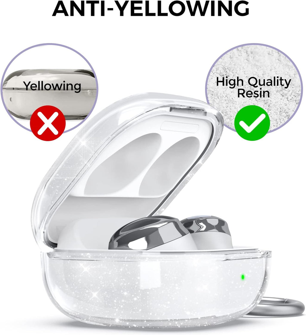 Transparent Case for Samsung Galaxy Buds FE Case/Buds 2 Pro Case