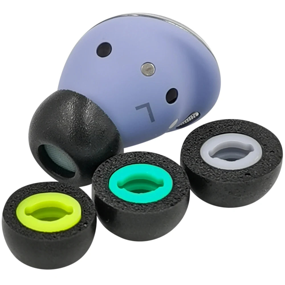 Upgraded Oval Memory Foam Eartips Replacement for Samsung Galaxy Buds Pro True Wireless Earbuds Ear Tips (3Pairs)
