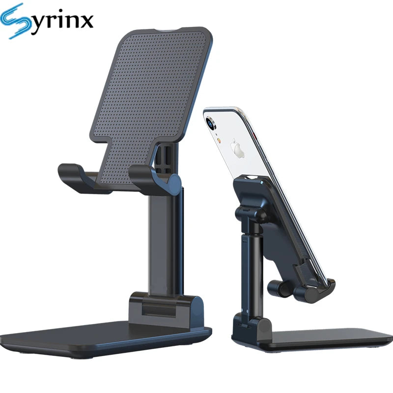 2021 Metal Desktop Tablet Holder Table Cell Foldable Extend Support Desk Mobile Phone Holder Stand for Iphone Ipad Adjustable