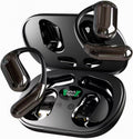 Wireless Earbuds Bluetooth Earbuds Built-In Mic with Ear Hooks 50H Playtime Ear Buds LED Display Charging Case Waterproof Design for Running Fitness